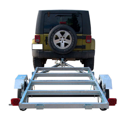 5X8 FOLDING UTILITY TRAILERS ( BLACK )