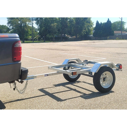 4x4 Mini Utility Trailer GALVANIZED