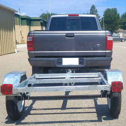 4x4 Mini Utility Trailer GALVANIZED