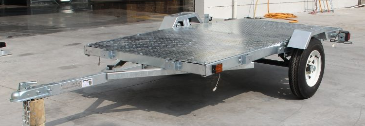 THE ULTRA 4X8  GALVANIZED FOLDING TRAILER